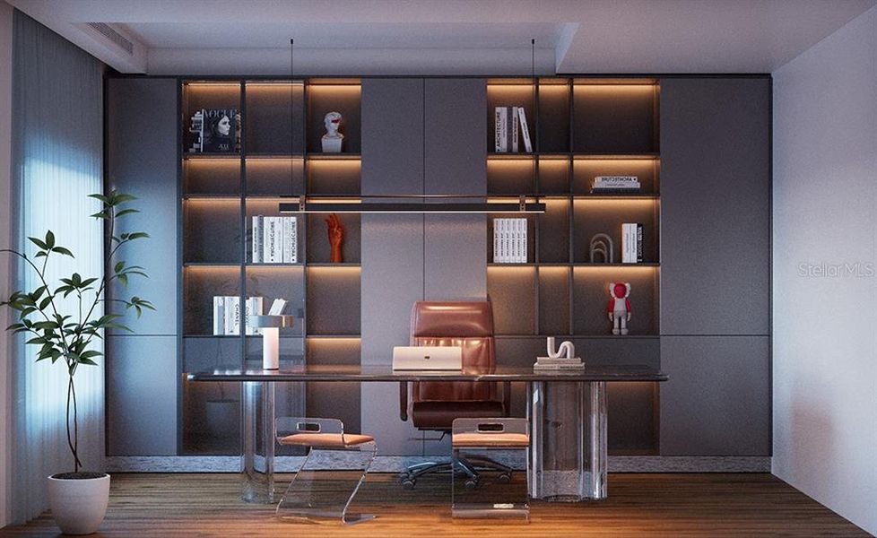 Furnished interior view inside a new home in , Ocala (Image 12).