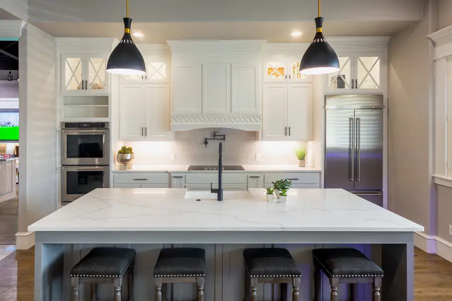 Furnished interior in a model home at Pecan Plantation in Granbury (Image 32). Furnished interior in a model home at Pecan Plantation in Granbury (Image 32).