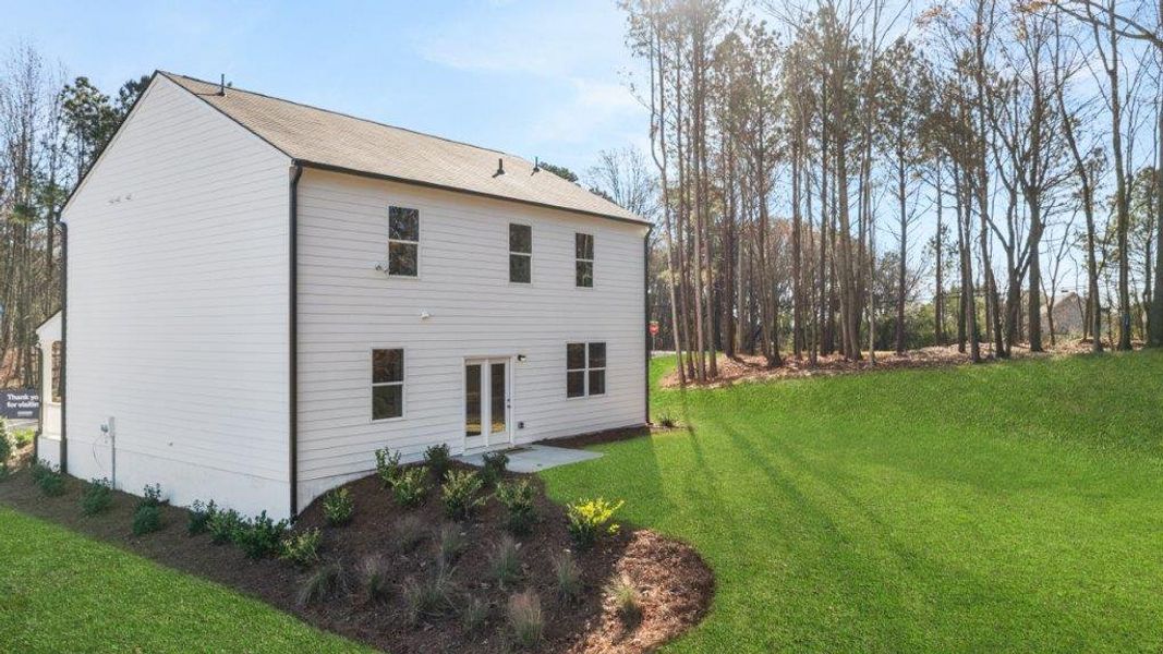 Representative exterior details of a home built from the GALEN by D.R. Horton in Oconee Overlook, Gainesville (Image 30). Representative exterior details of a home built from the GALEN by D.R. Horton in Oconee Overlook, Gainesville (Image 30).