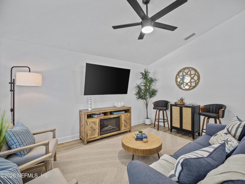 Furnished interior view inside a new home in , St. Augustine (Image 11). Furnished interior view inside a new home in , St. Augustine (Image 11).