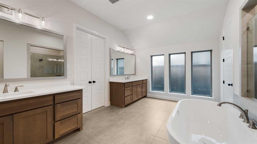 Furnished interior view inside a new home in Walsh, Fort Worth (Image 8).