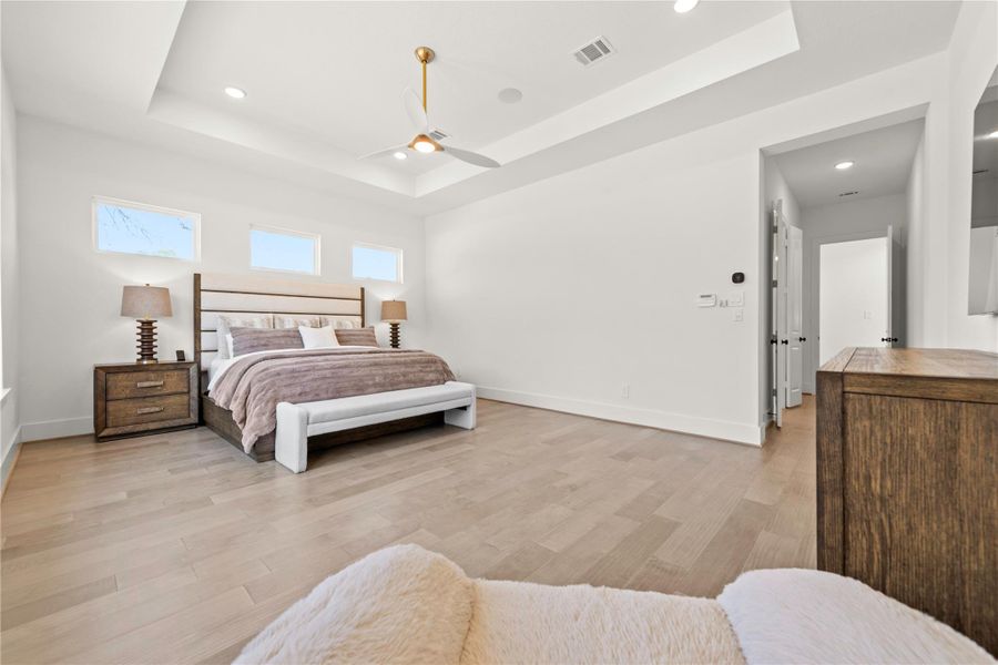 Furnished interior view inside a new home in Bentwood Farms, Montgomery (Image 24).