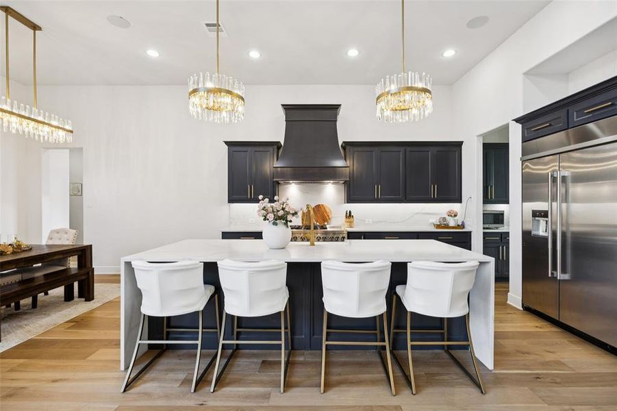 Furnished interior view inside a new home in , Flower Mound (Image 14).