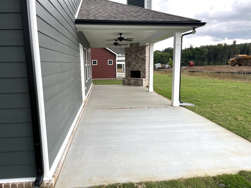 Front exterior of a new home in Brewer Point, Murfreesboro, TN, highlighting curb appeal (Image 15).