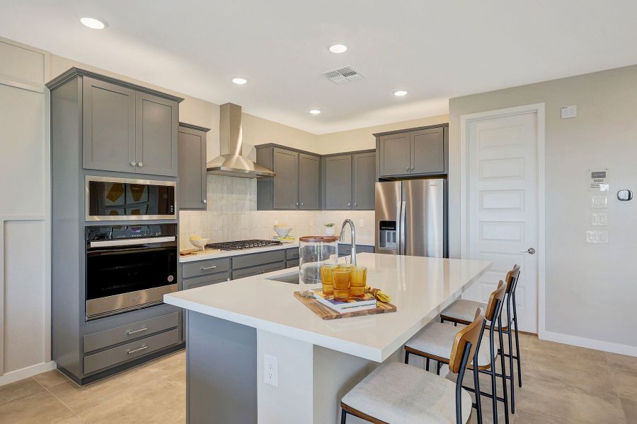 Representative furnished interior of a home built from the Lagoon by Mattamy Homes in Tierra Vistoso, Surprise (Image 31).