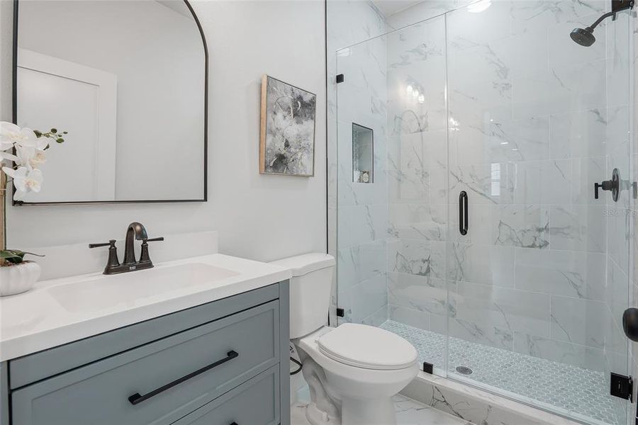 Furnished interior view inside a new home in , Tampa (Image 18).