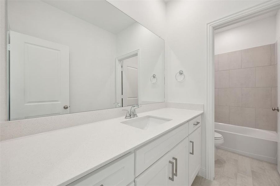 Furnished interior view inside a new home in Sicily, Princeton (Image 5).