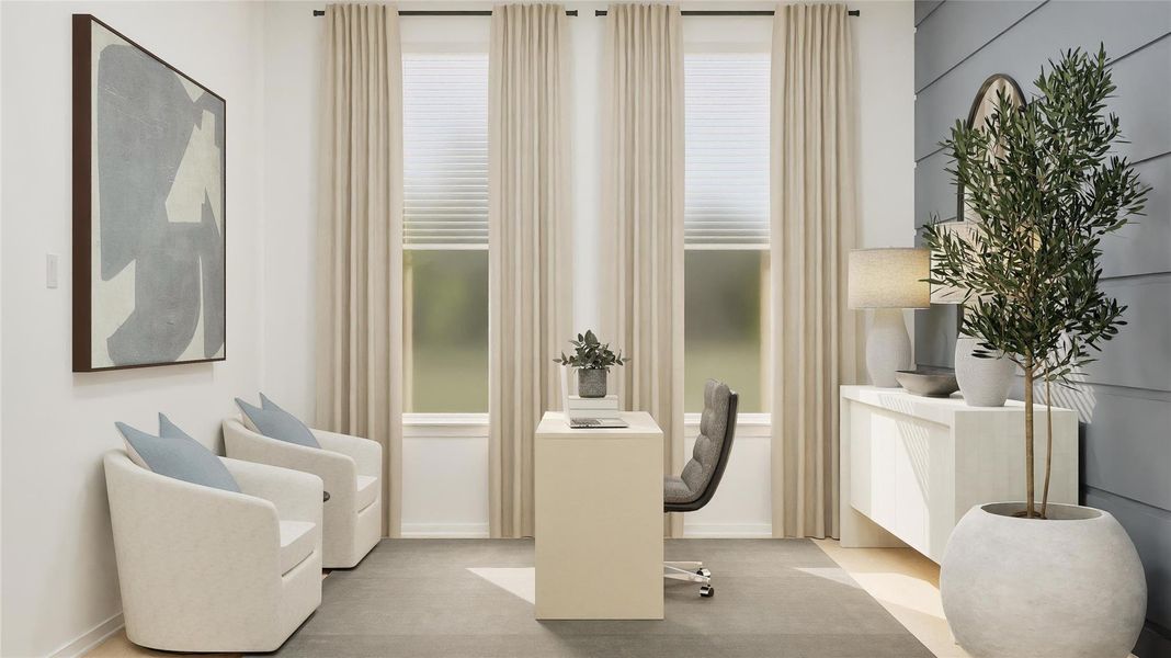 Furnished interior view inside a new home in Anniston, Katy (Image 11).