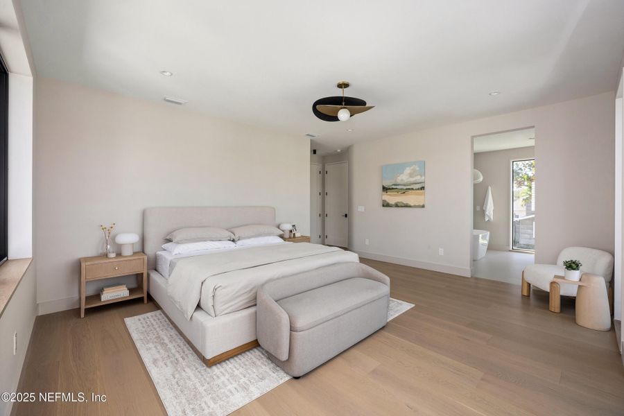 Furnished interior view inside a new home in , Atlantic Beach (Image 50).