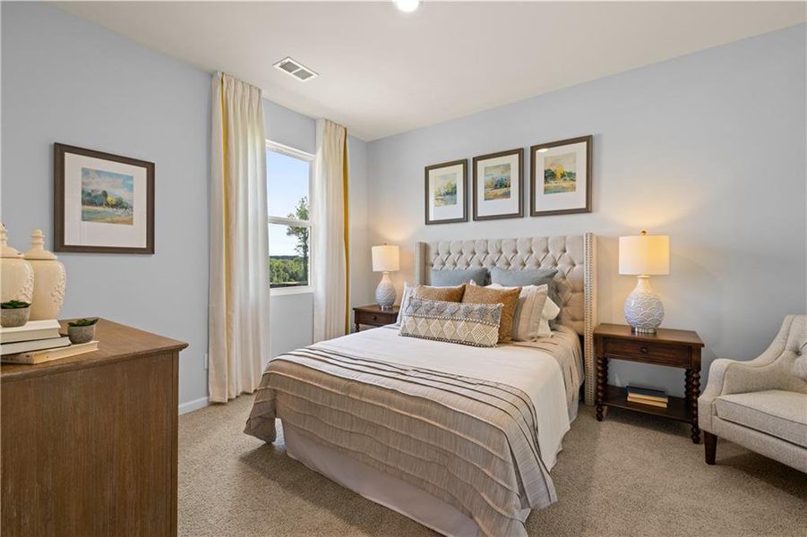 Furnished interior view inside a new home in , Buckhead (Image 11).