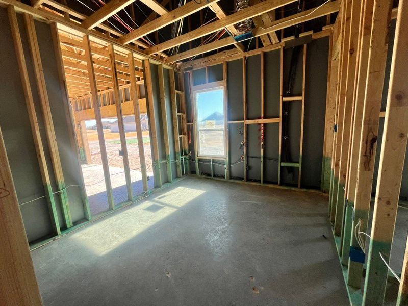 In-progress construction of a new home in Eagle Ridge Estates, Weatherford, TX (Image 8).