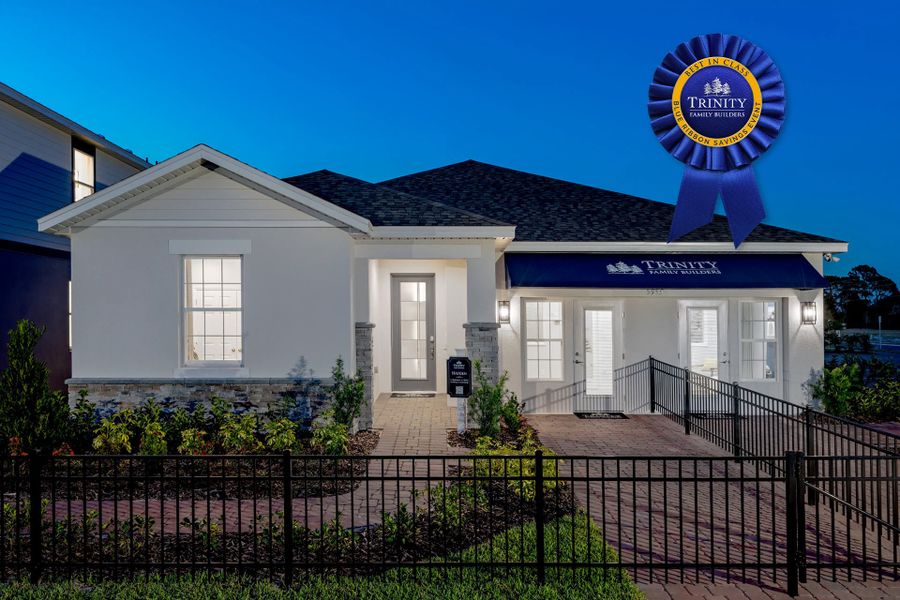 Hayden Flex single-story new construction home with private in-law suite in Central Florida