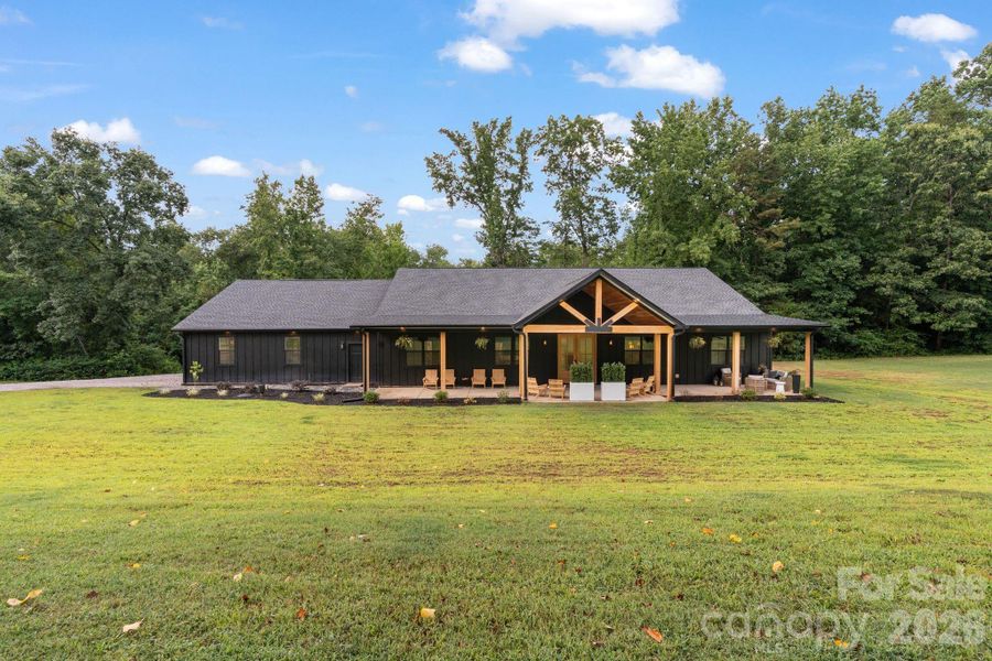 Exterior details and patio area of a home in , York (Image 4).