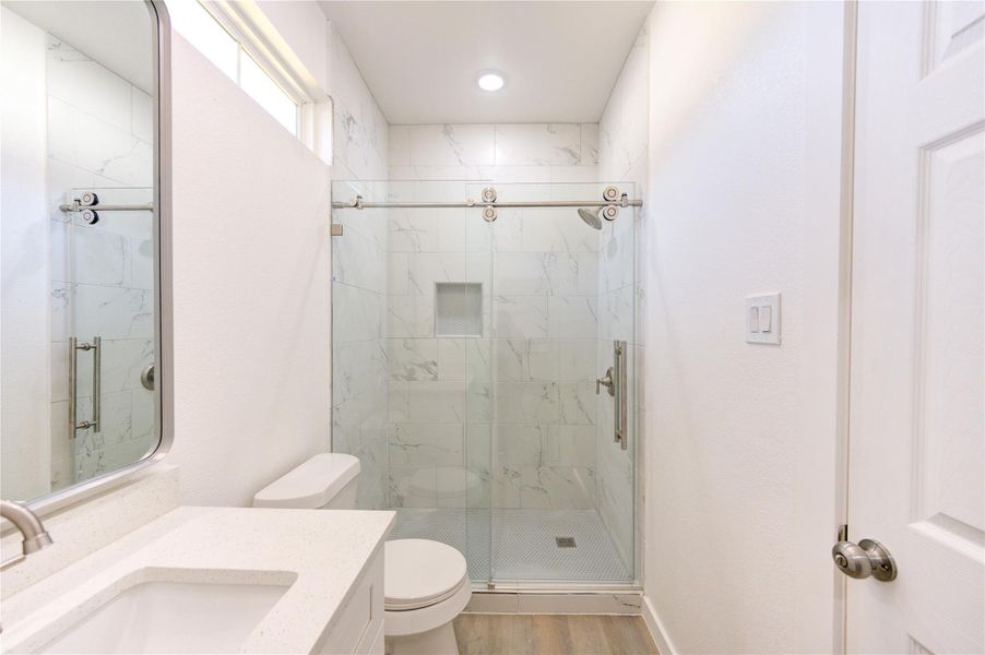 Furnished interior view inside a new home in , Cleveland (Image 5).