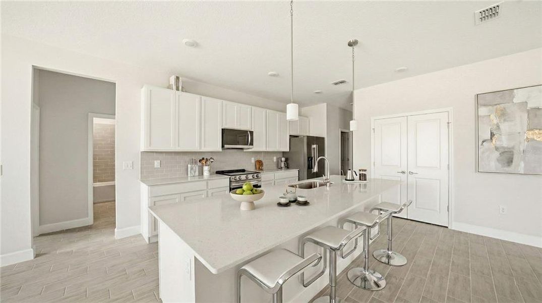 Furnished interior view inside a new home in , Palm Coast (Image 13).