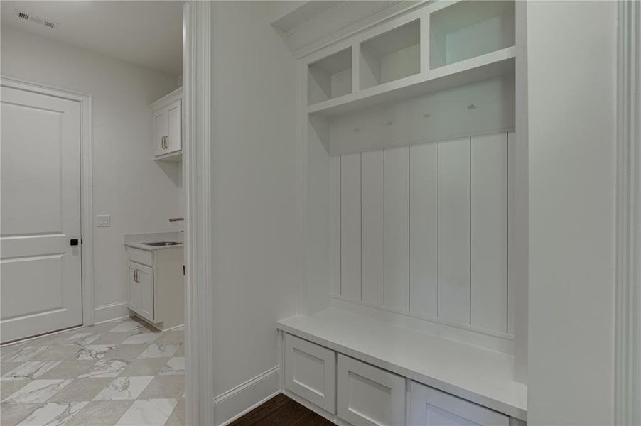 Furnished interior view inside a new home in , Buford (Image 43).