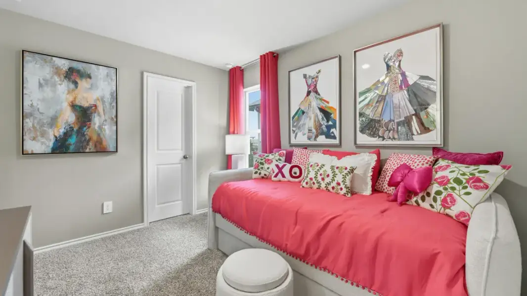 Furnished interior view inside a new home in Hadley Farms, Godley (Image 32).