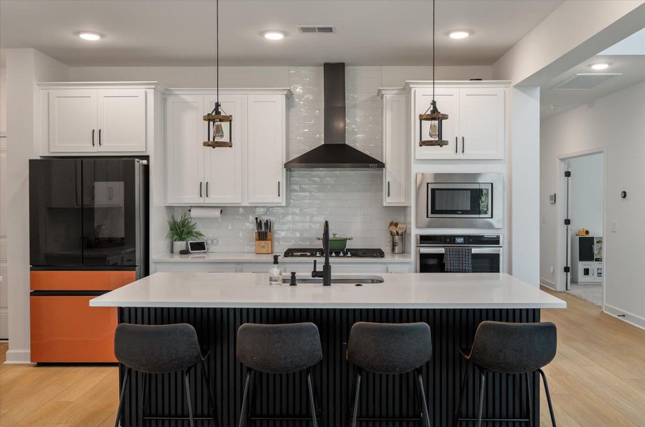 Furnished interior view inside a new home in , Charleston (Image 6).