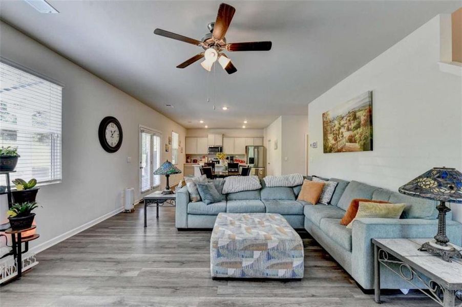 Furnished interior view inside a new home in Twin Lakes, Hoschton (Image 39).