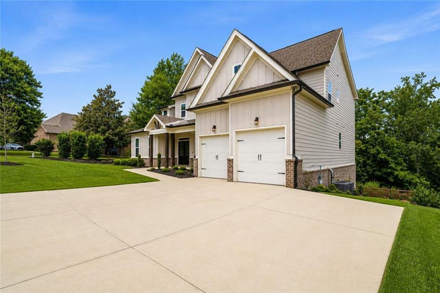 Front exterior of a new home in , Cartersville, GA, highlighting curb appeal (Image 2). Front exterior of a new home in , Cartersville, GA, highlighting curb appeal (Image 2).