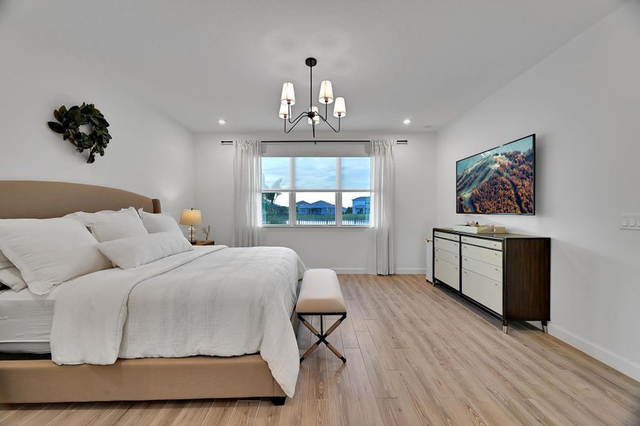 Furnished interior view inside a new home in Tradition - Cadence, Port St. Lucie (Image 7).