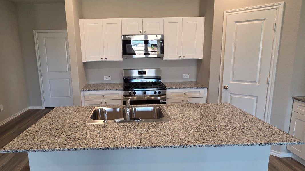 Close-up of interior finishes inside a home in Lonestar at Liberty Trails, Fort Worth (Image 9).