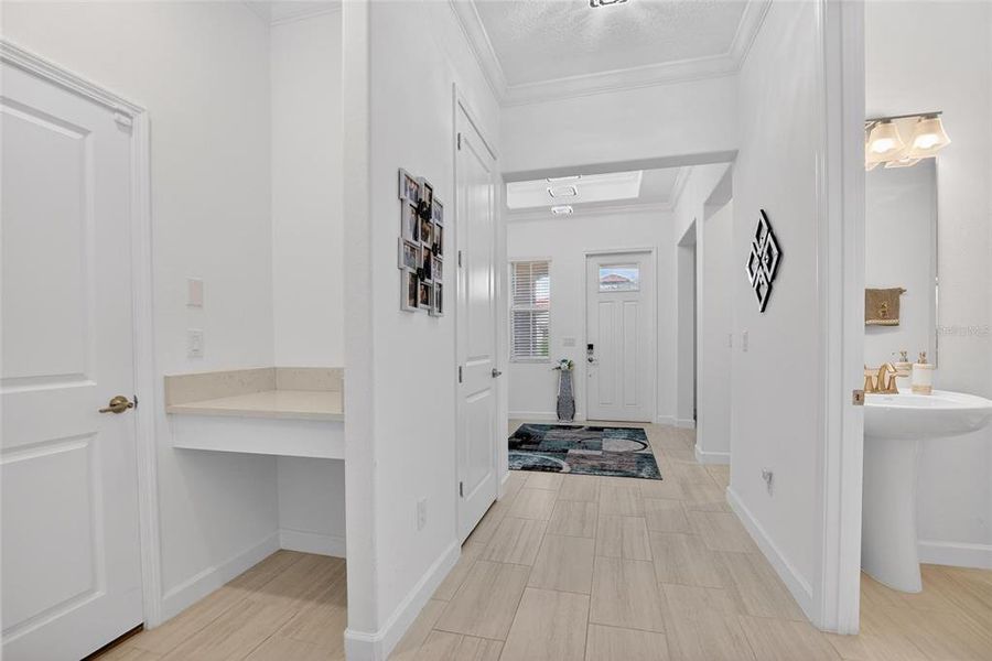 Furnished interior view inside a new home in Southshore Bay: The Estates, Wimauma (Image 12).