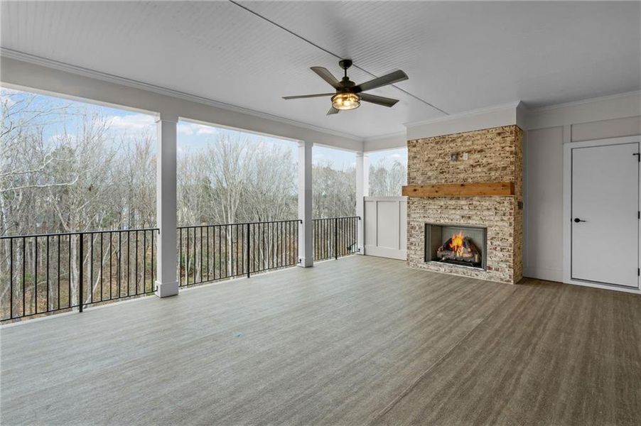 Spacious, unfurnished interior of a new home in Laurel View, Suwanee (Image 53). Spacious, unfurnished interior of a new home in Laurel View, Suwanee (Image 53).