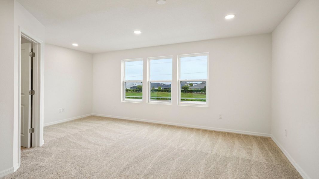 Furnished interior view inside a new home in Twin Oaks, Zephyrhills (Image 20). Furnished interior view inside a new home in Twin Oaks, Zephyrhills (Image 20).