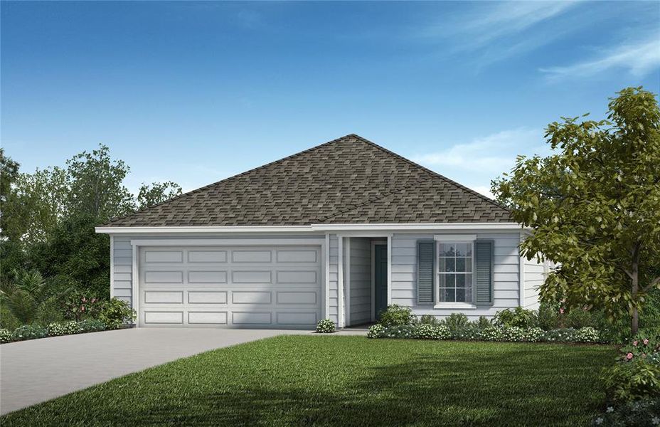 Front exterior of a home in the Whiteview Village community, located in Palm Coast, FL (Image 12).