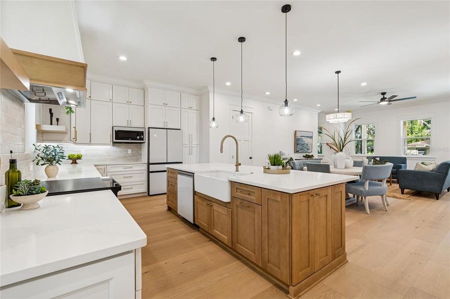 Furnished interior view inside a new home in , Tampa (Image 8). Furnished interior view inside a new home in , Tampa (Image 8).