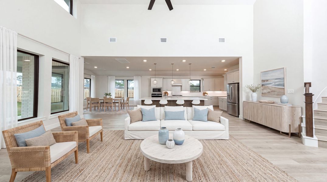 Furnished interior view inside a new home in COLTON, Montgomery (Image 6).