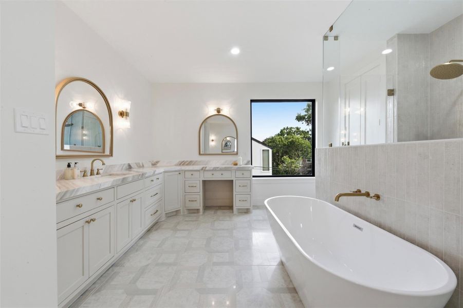 Furnished interior view inside a new home in , Houston (Image 30).