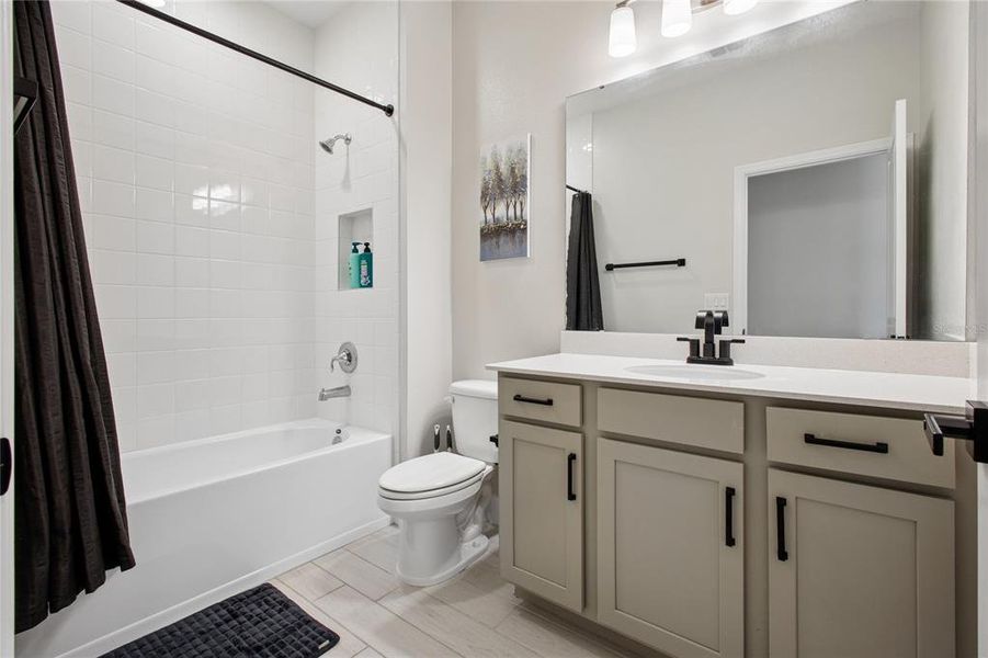 Furnished interior view inside a new home in Emerson Pointe, Apopka (Image 25). Furnished interior view inside a new home in Emerson Pointe, Apopka (Image 25).