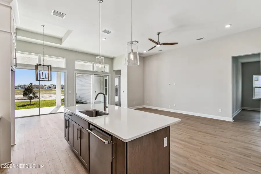 Furnished interior view inside a new home in , Jacksonville (Image 9).