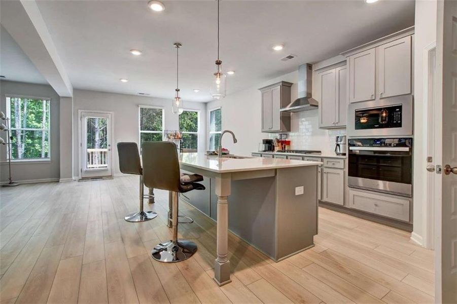 Furnished interior view inside a new home in , McDonough (Image 11).