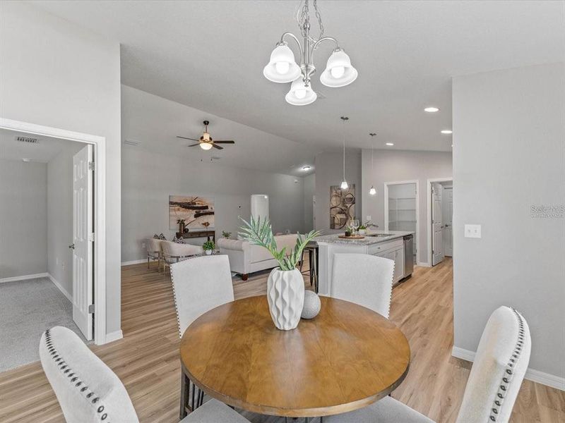 Furnished interior view inside a new home in , Summerfield (Image 8).