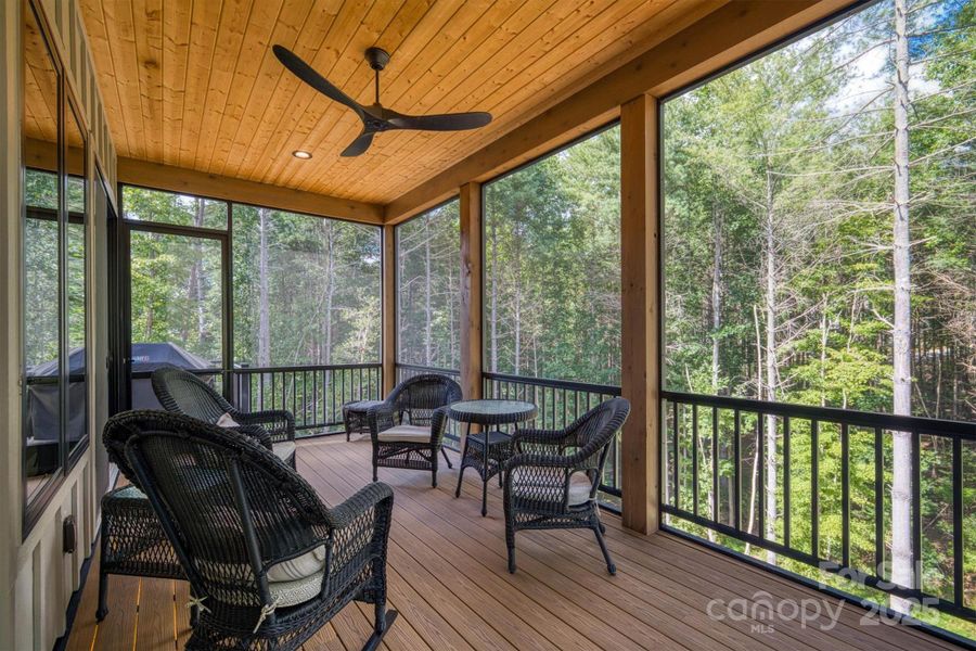 Furnished interior view inside a new home in , Morganton (Image 23).