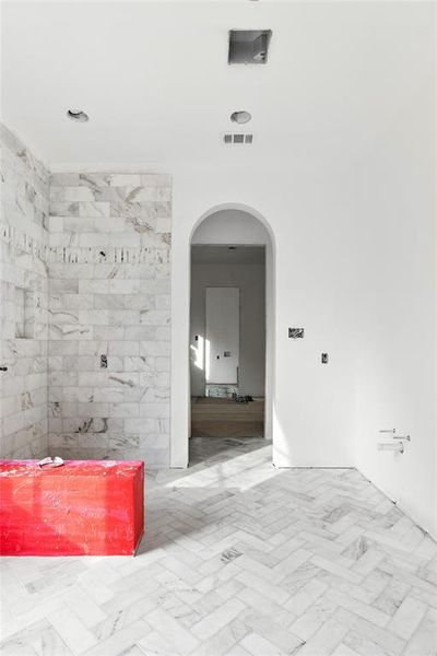 In-progress construction of a new home in , Dallas, TX (Image 18).