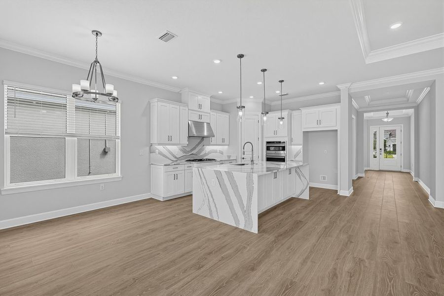 Furnished interior view inside a new home in Esplanade at Azario Lakewood Ranch, Bradenton (Image 7).