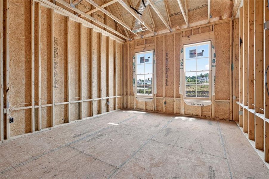 In-progress construction of a new home in , Statham, GA (Image 12).