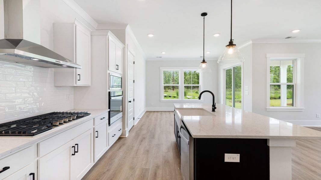 Representative furnished interior of a home built from the Tradd by DRB Homes in Midtown at Nexton, Summerville (Image 7).