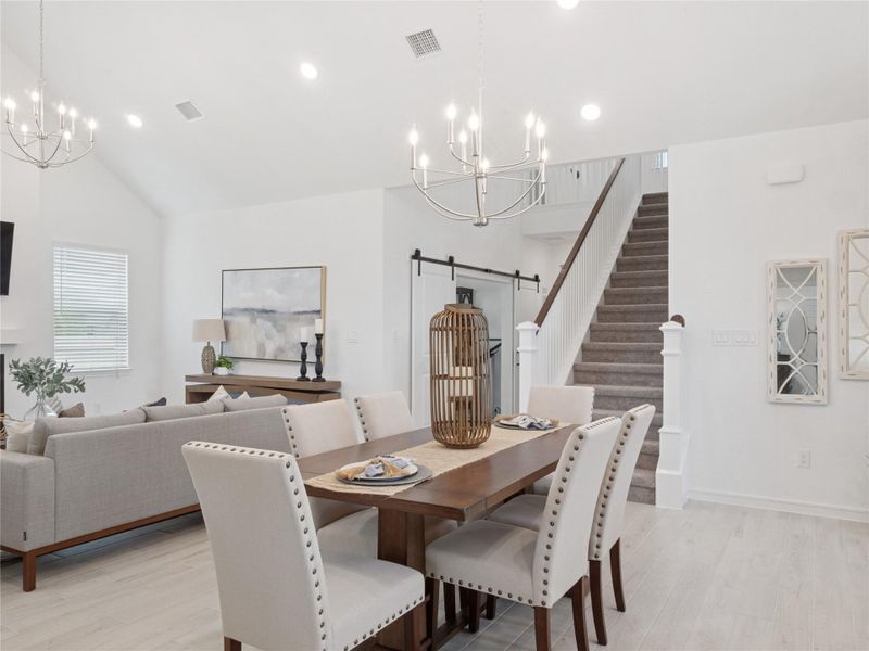 Charming dining area (*Photo not of actual home and used for illustration purposes only.)