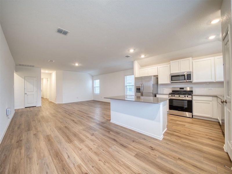 Furnished interior view inside a new home in Waterstone, Kyle (Image 4).