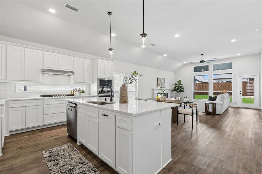 Furnished interior view inside a new home in , Celina (Image 6).