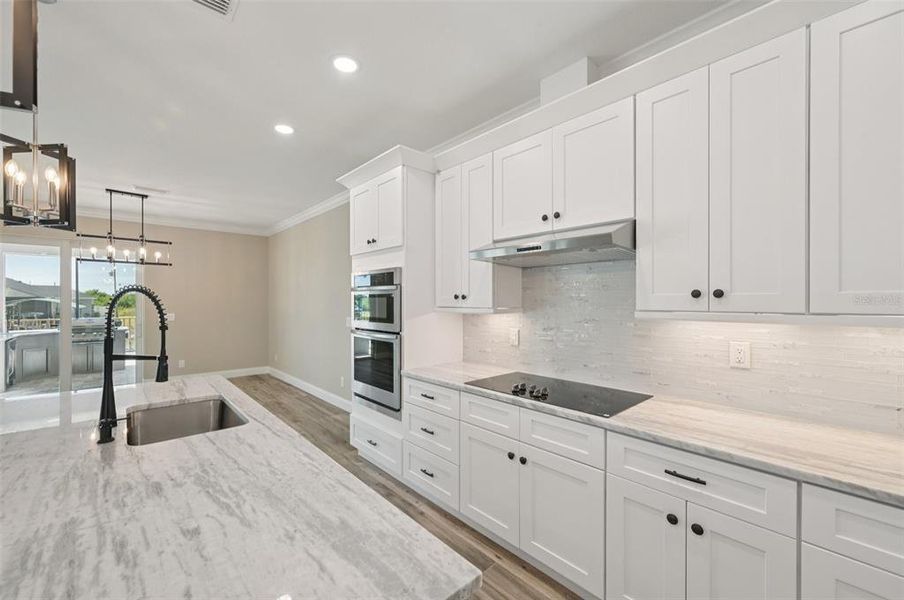 Furnished interior view inside a new home in , Port Charlotte (Image 16). Furnished interior view inside a new home in , Port Charlotte (Image 16).