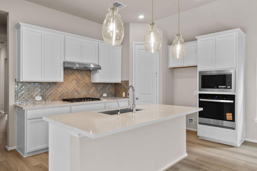 Furnished interior view inside a new home in Pomona 50' & 55', Manvel (Image 9).