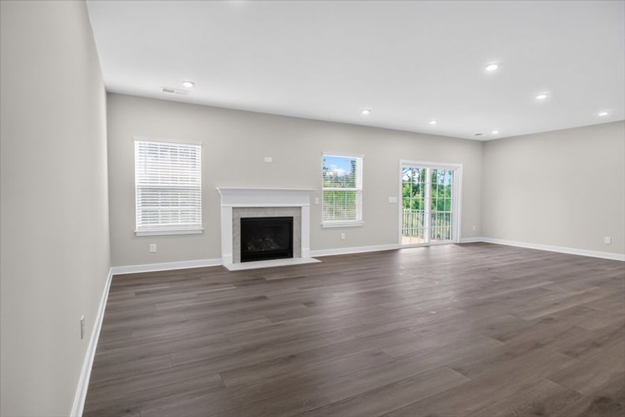 Spacious, unfurnished interior of a new home in Canterbrook Farms, Fountain Inn (Image 23). Spacious, unfurnished interior of a new home in Canterbrook Farms, Fountain Inn (Image 23).