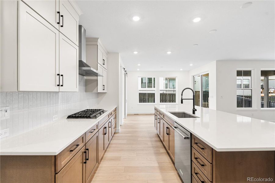 Furnished interior view inside a new home in Stargaze at Solstice, Littleton (Image 21).