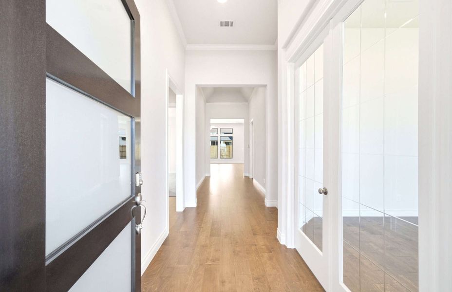 Representative unfurnished interior of a home built from the 2688AU by Ravenna Homes in Audubon 60′, Magnolia (Image 15).
